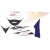stickerset RX-2 cpl. blauw (v.a. 2005)